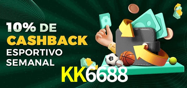 10% de bônus de cashback na KK6688